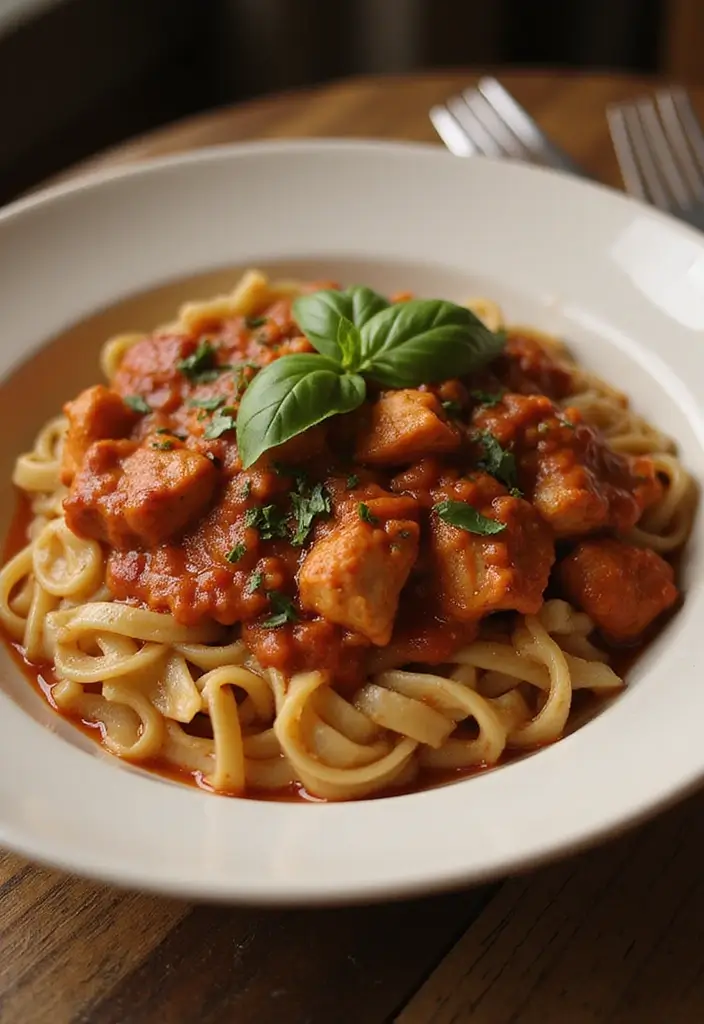 30 Healthy Crockpot Meals with Chicken You’ll Crave All Week - 25. Chicken Bolognese