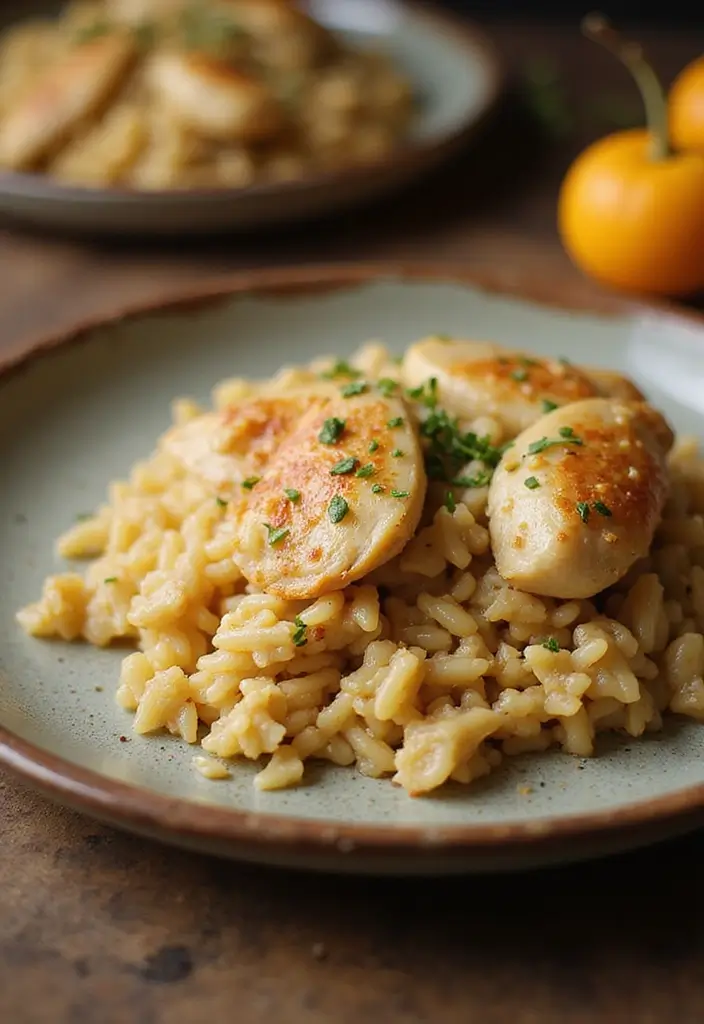 30 Healthy Crockpot Meals with Chicken You’ll Crave All Week - 28. Chicken and Rice Casserole