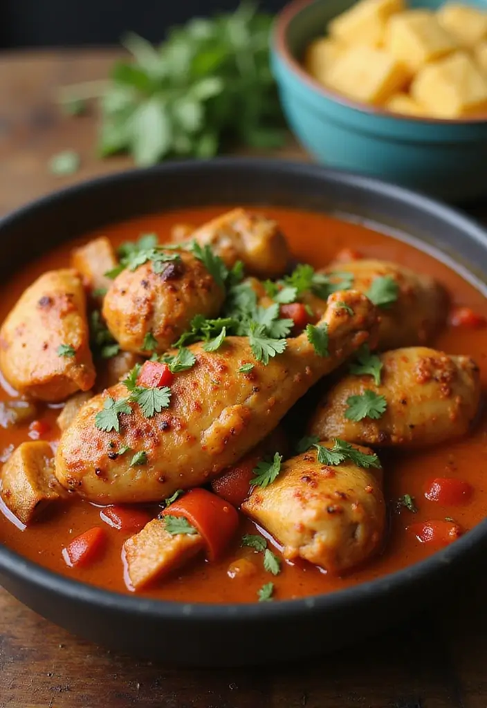 30 Healthy Crockpot Meals with Chicken You’ll Crave All Week - 3. Spicy Cajun Chicken Stew