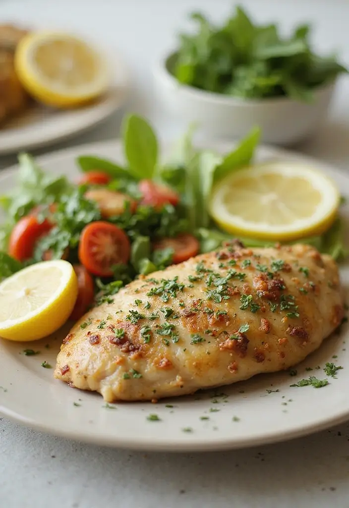 30 Healthy Crockpot Meals with Chicken You’ll Crave All Week - 4. Lemon Herb Chicken
