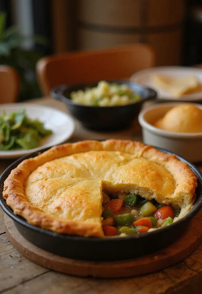 30+ Healthy Dinner Meals You’ll Want to Make Every Night - 18. Vegetable Pot Pie