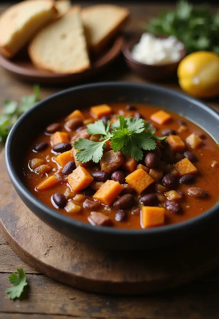 30+ Healthy Dinner Meals You’ll Want to Make Every Night - 19. Pumpkin and Black Bean Chili