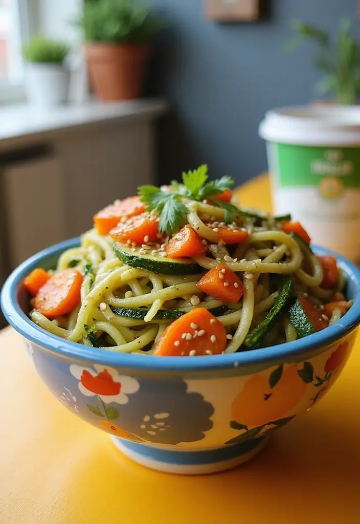 30+ Healthy Dinner Meals You’ll Want to Make Every Night - 9. Zucchini Noodle Stir-Fry