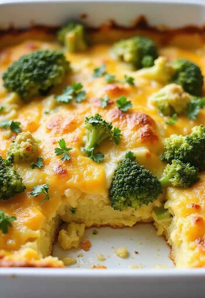 30 Healthy Egg Meals Perfect for Any Time of Day - 10. Broccoli and Cheese Egg Bake