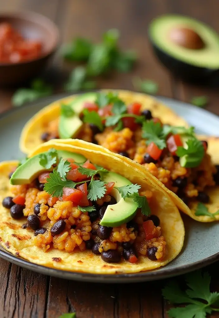 30 Healthy Egg Meals Perfect for Any Time of Day - 19. Egg and Black Bean Tacos