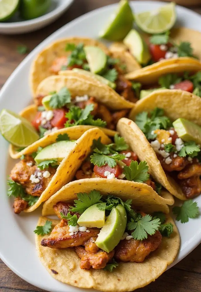 30 Healthy Low Calorie Meals That Don’t Taste Like Diet Food - 10. Ranch Chicken Tacos