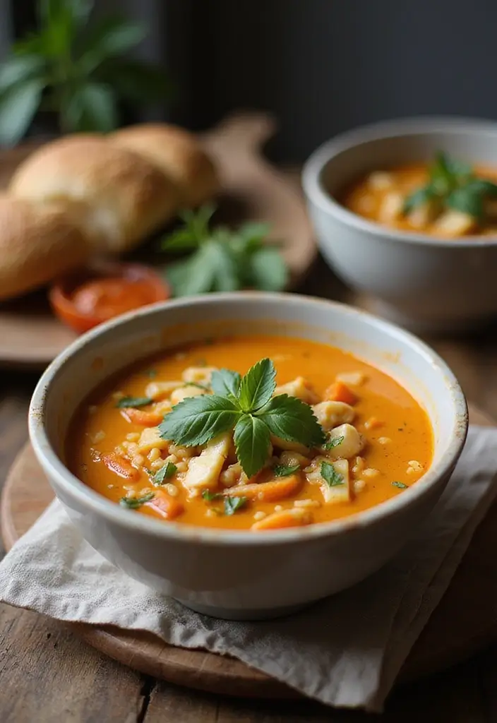 30 Healthy Low Calorie Meals That Don’t Taste Like Diet Food - 19. Thai Coconut Curry Soup