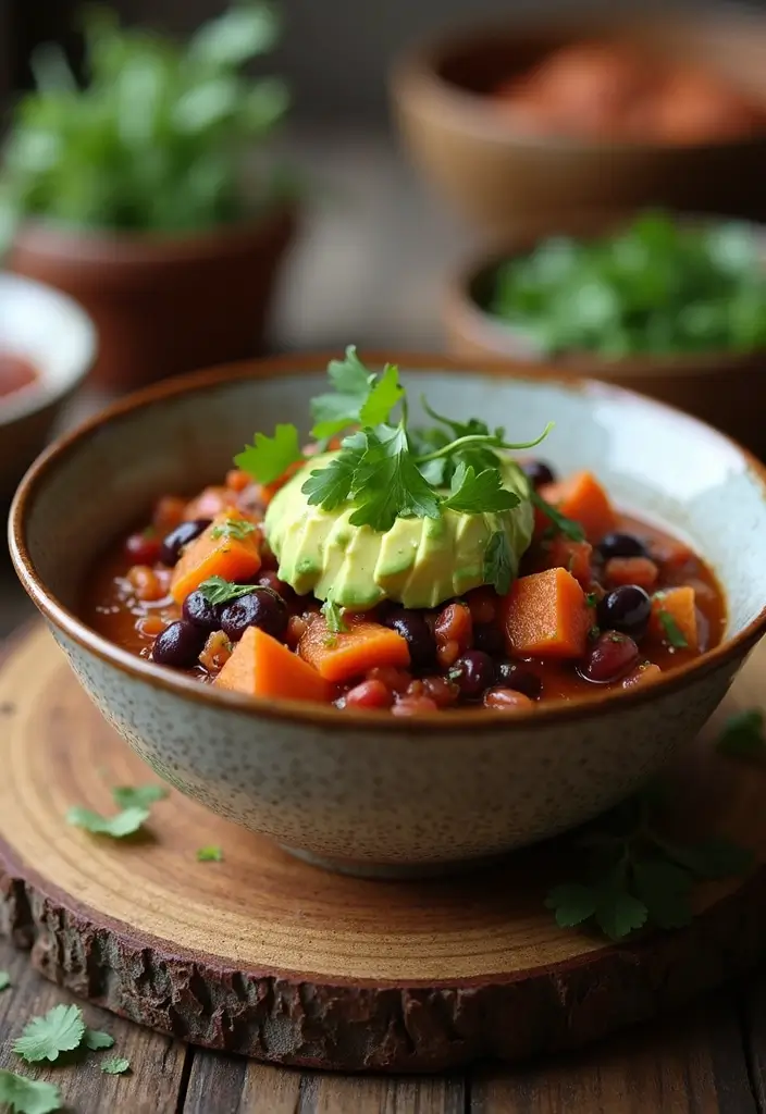 30 Healthy Low Calorie Meals That Don’t Taste Like Diet Food - 2. Sweet Potato and Black Bean Chili