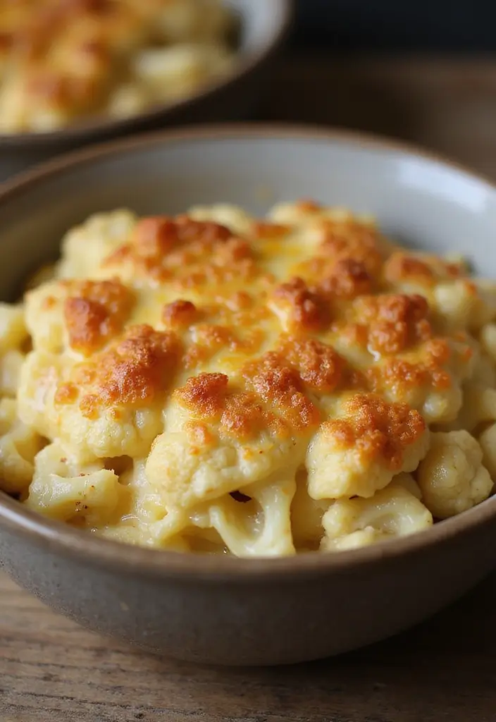 30 Healthy Low Calorie Meals That Don’t Taste Like Diet Food - 21. Cauliflower and Cheese Bake