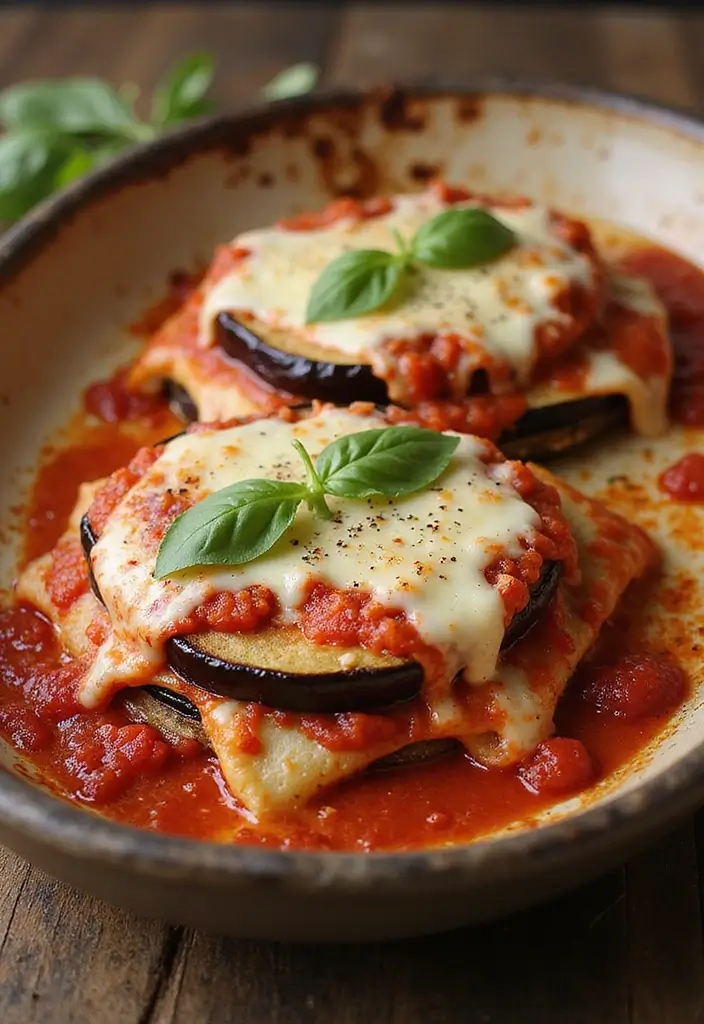 30 Healthy Low Calorie Meals That Don’t Taste Like Diet Food - 22. Eggplant Parmesan