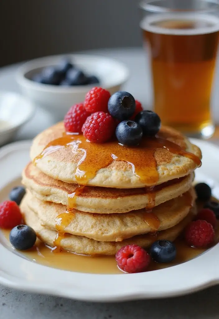 30 Healthy Meals Recipes You’ll Keep Coming Back To - 13. Whole Wheat Pancakes
