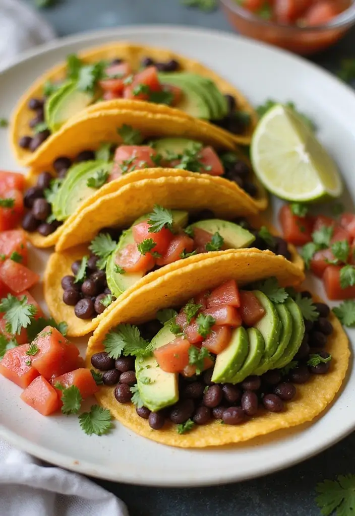 30 Healthy Meals Recipes You’ll Keep Coming Back To - 14. Black Bean Tacos