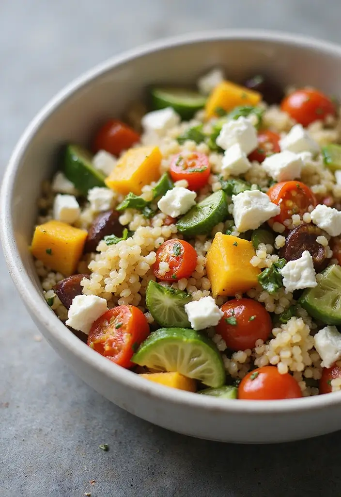 30 Healthy Meals Recipes You’ll Keep Coming Back To - 16. Mediterranean Couscous Salad