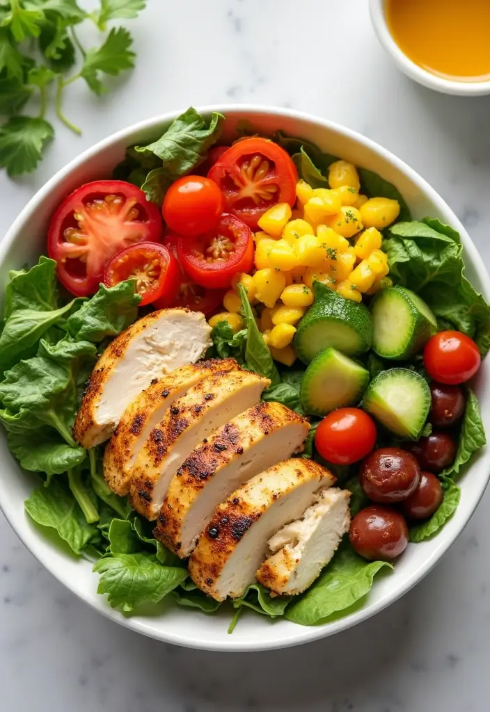 30 Healthy Meals Recipes You’ll Keep Coming Back To - 20. Honey Mustard Chicken Salad