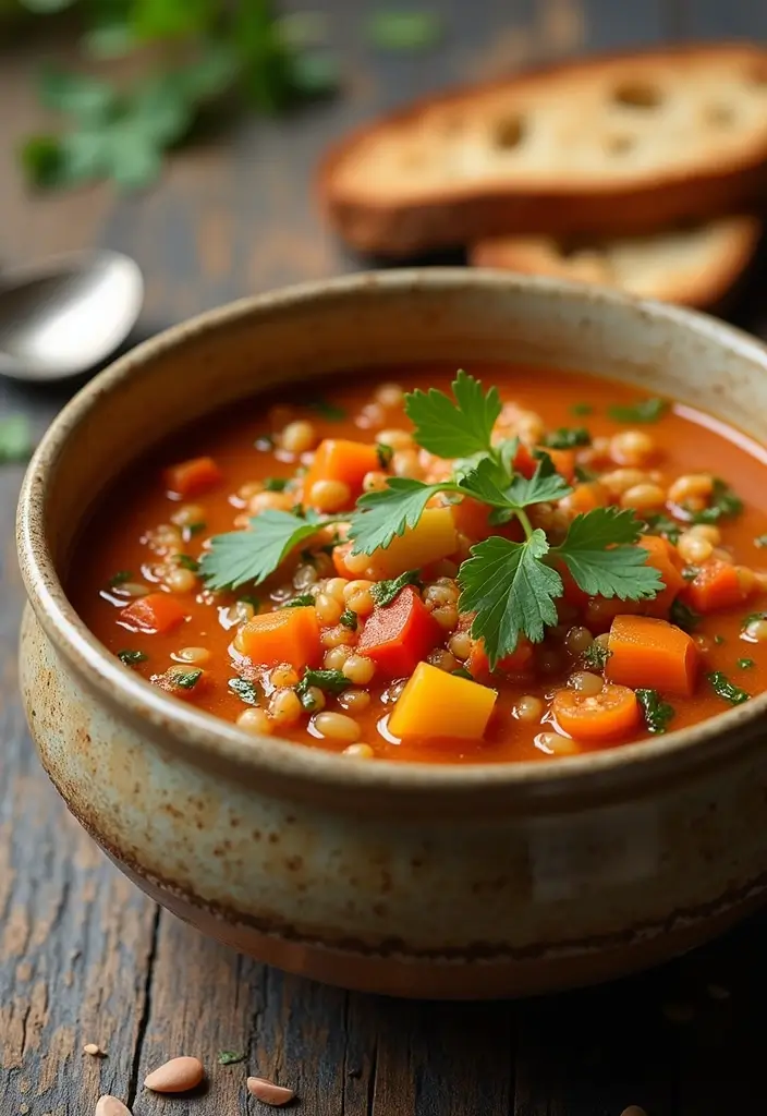 30 Healthy Meals Recipes You’ll Keep Coming Back To - 30. Vegetable Lentil Soup