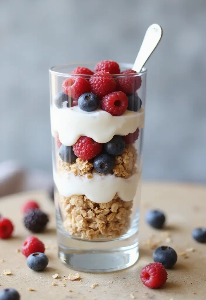 30 Healthy Meals Recipes You’ll Keep Coming Back To - 8. Greek Yogurt Parfait