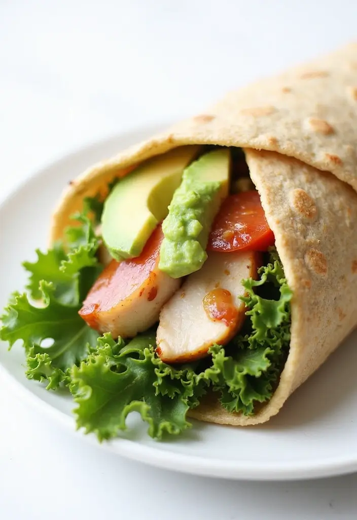 30 Healthy Meals Recipes You’ll Keep Coming Back To - 9. Turkey & Avocado Wrap