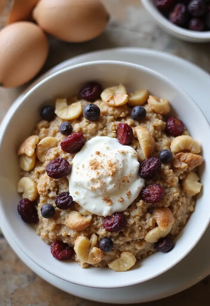 30+ Healthy Meals That Actually Taste Amazing (And Are Easy to Make!) - 17. Muesli with Yogurt