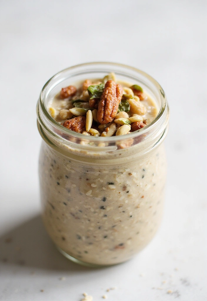 30+ Healthy Meals That Actually Taste Amazing (And Are Easy to Make!) - 20. Zucchini Bread Overnight Oats