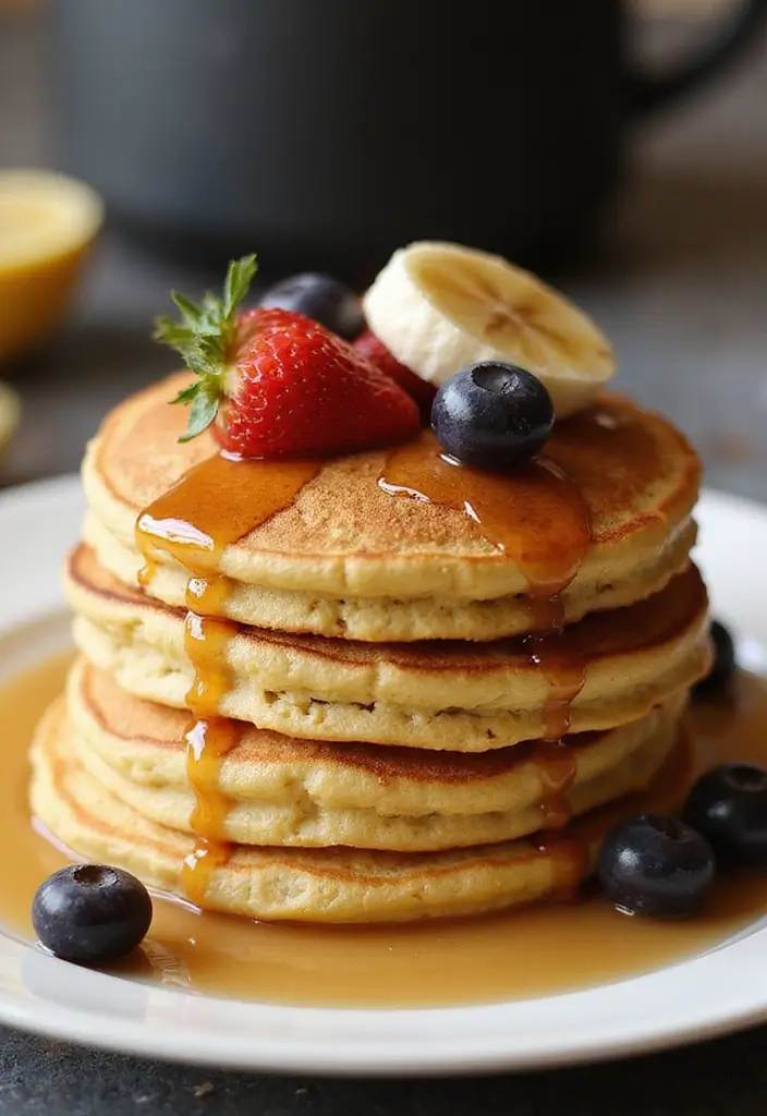 30+ Healthy Meals That Actually Taste Amazing (And Are Easy to Make!) - 5. Banana Pancakes