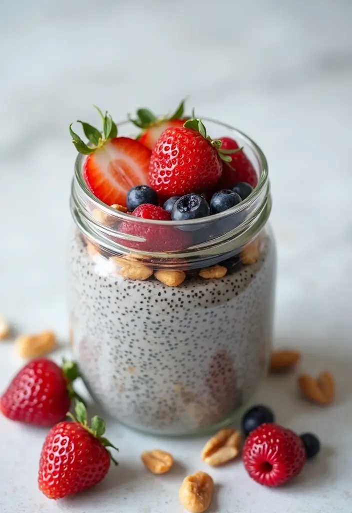 30+ Healthy Meals That Actually Taste Amazing (And Are Easy to Make!) - 6. Chia Seed Pudding