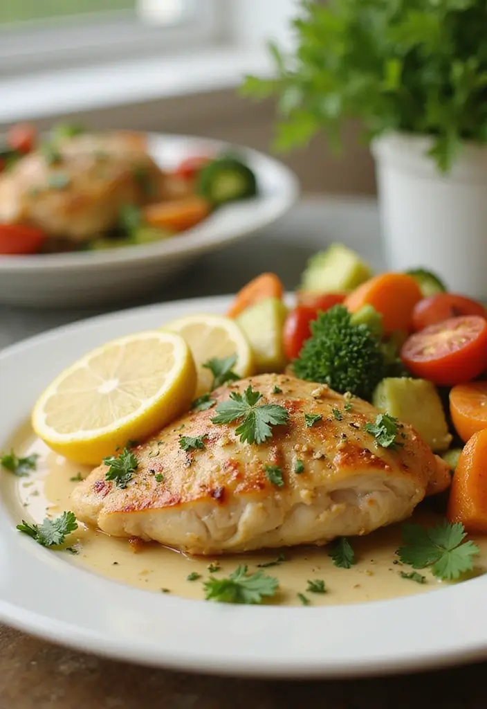 30 Healthy Meals Using Chicken Breast for Easy Protein - 1. Lemon Garlic Chicken Breast