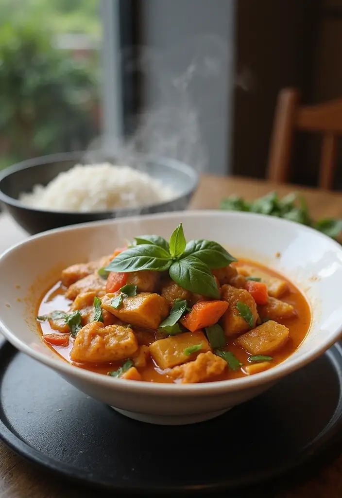 30 Healthy Meals Using Chicken Breast for Easy Protein - 10. Thai Chicken Curry