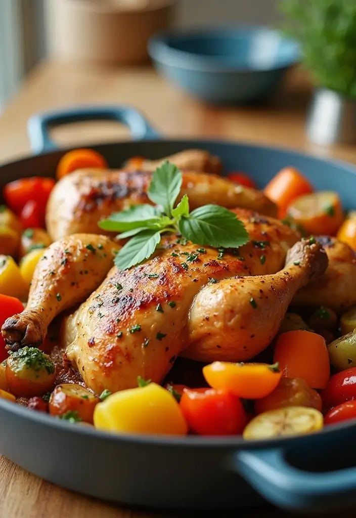 30 Healthy Meals Using Chicken Breast for Easy Protein - 19. One-Pan Chicken and Vegetables