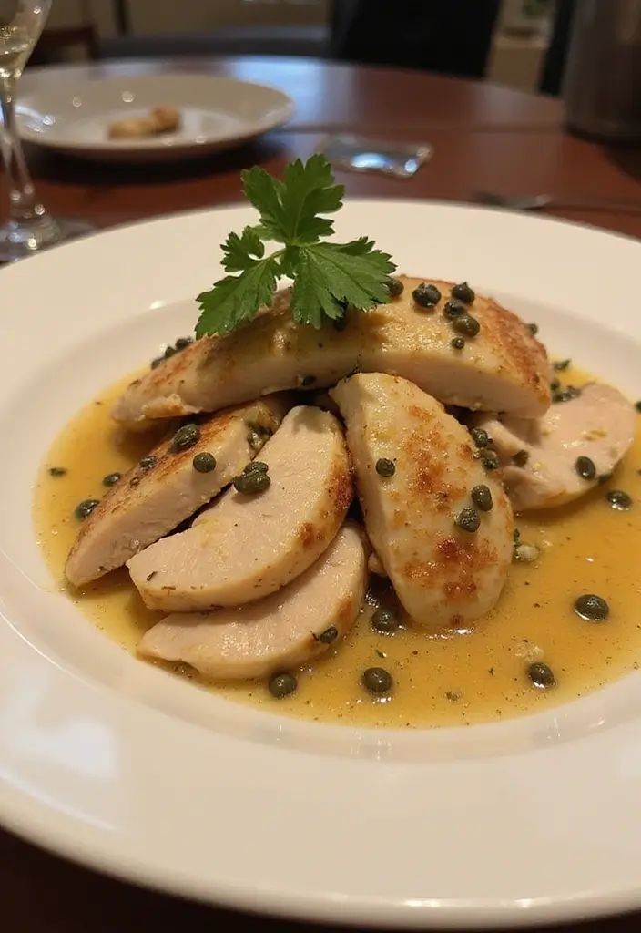 30 Healthy Meals Using Chicken Breast for Easy Protein - 20. Chicken Piccata