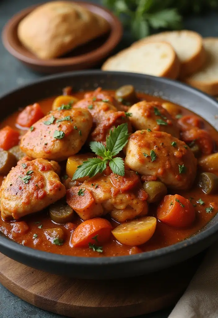 30 Healthy Meals Using Chicken Breast for Easy Protein - 24. Chicken Cacciatore