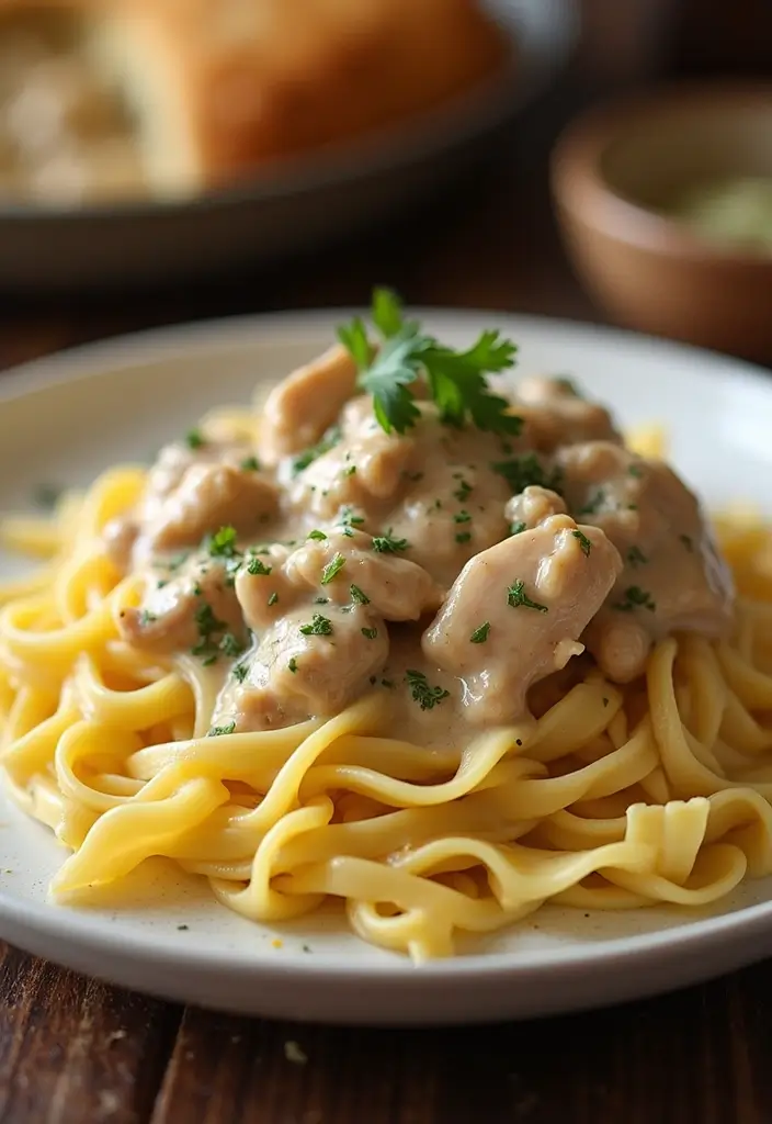 30 Healthy Meals Using Chicken Breast for Easy Protein - 25. Chicken Stroganoff