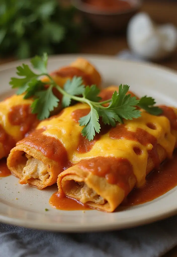 30 Healthy Meals Using Chicken Breast for Easy Protein - 28. Chicken Enchiladas