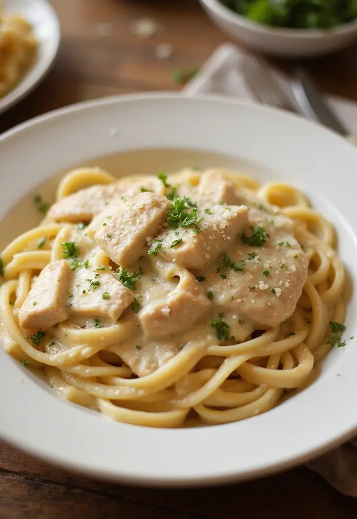 30 Healthy Meals Using Chicken Breast for Easy Protein - 5. Creamy Chicken Alfredo