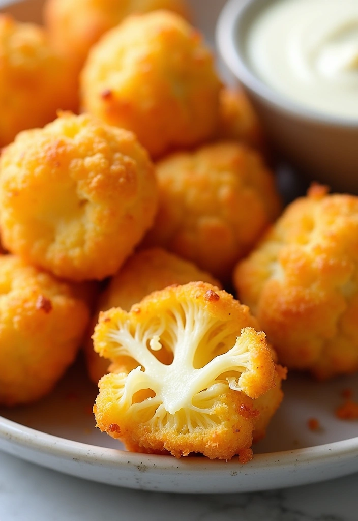 30 Healthy Meals for Picky Eaters (That They’ll Actually Love!) - 14. Cheesy Cauliflower Tots