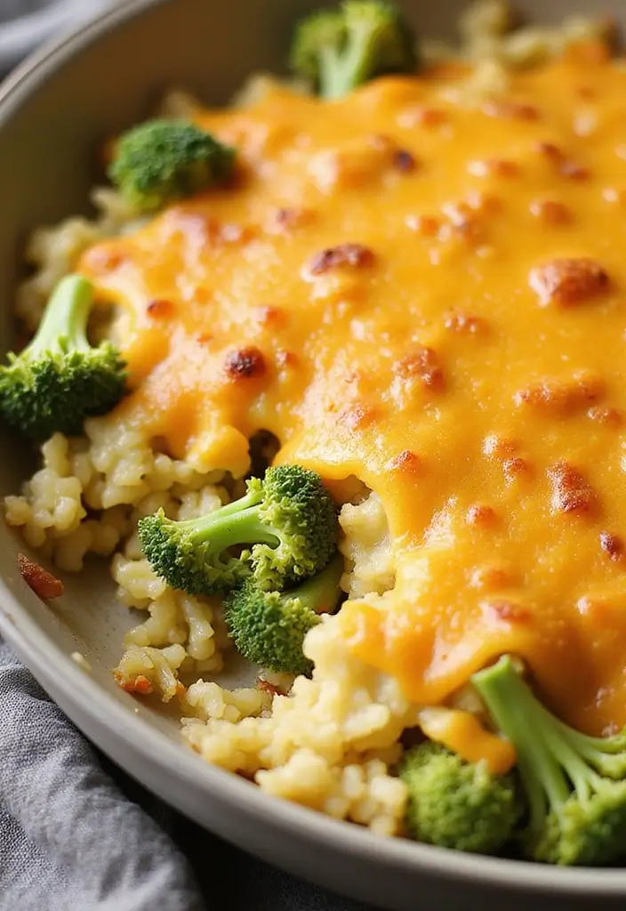 30 Healthy Meals for Picky Eaters (That They’ll Actually Love!) - 2. Cheesy Broccoli Rice Casserole