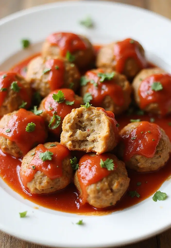 30 Healthy Meals for Picky Eaters (That They’ll Actually Love!) - 3. Mini Turkey Meatballs