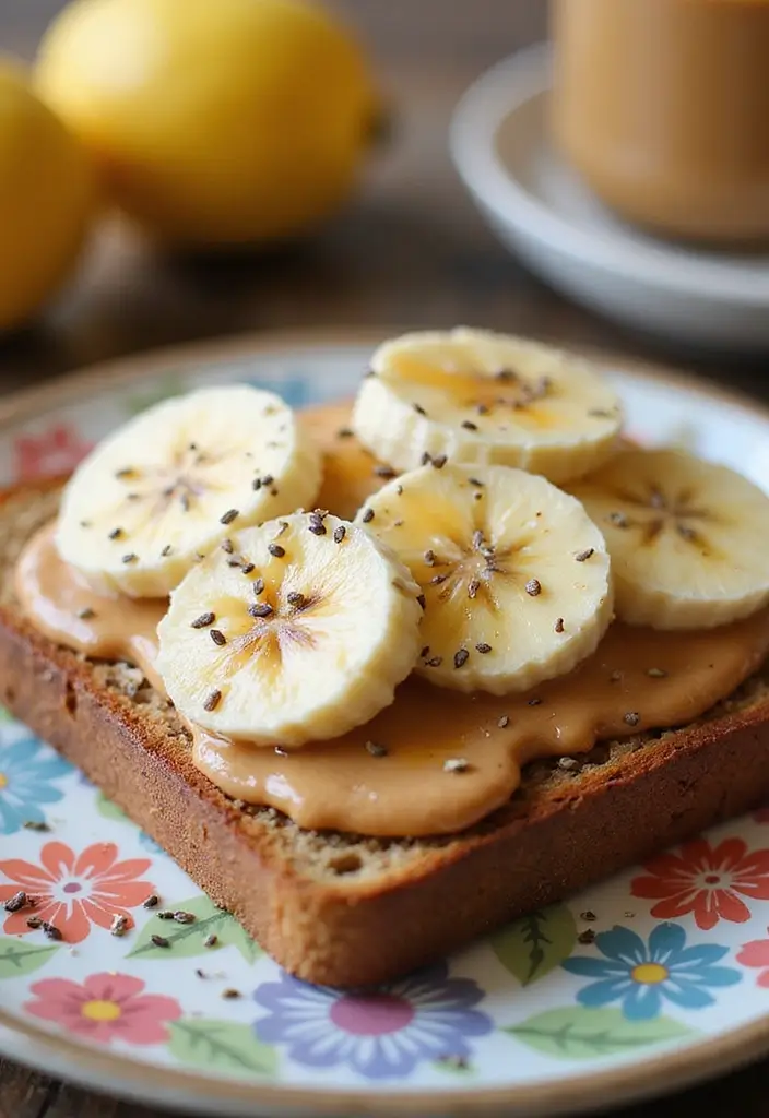 30 Healthy Summer Meals That Keep You Cool and Light - 10. Almond Butter Banana Toast