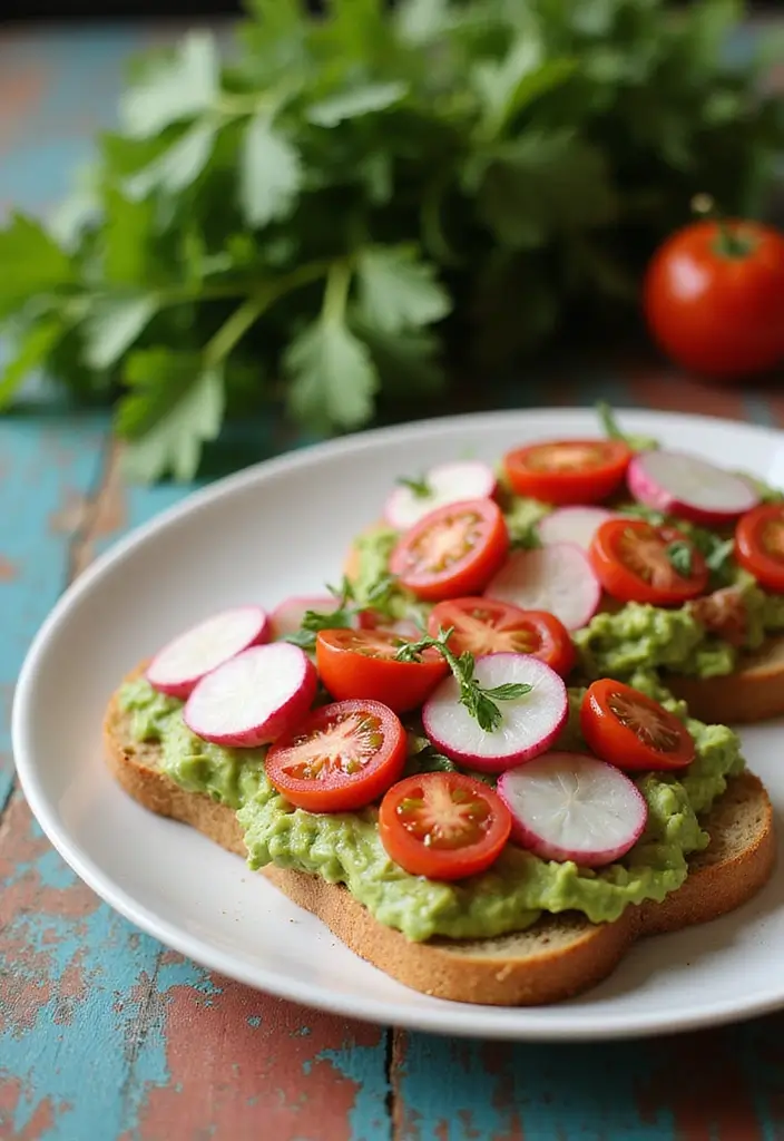 30 Healthy Summer Meals That Keep You Cool and Light - 19. Smashed Avocado Toast
