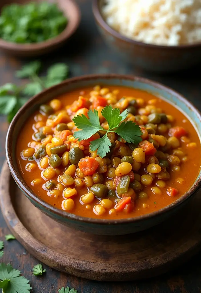 30 Healthy Vegetarian Meals Even Meat Lovers Will Enjoy - 3. One-Pot Lentil Curry