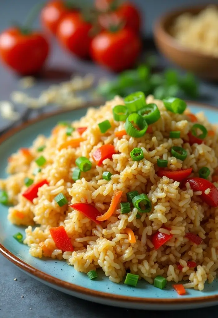 30 Healthy Vegetarian Meals Even Meat Lovers Will Enjoy - 5. Veggie-Packed Fried Rice