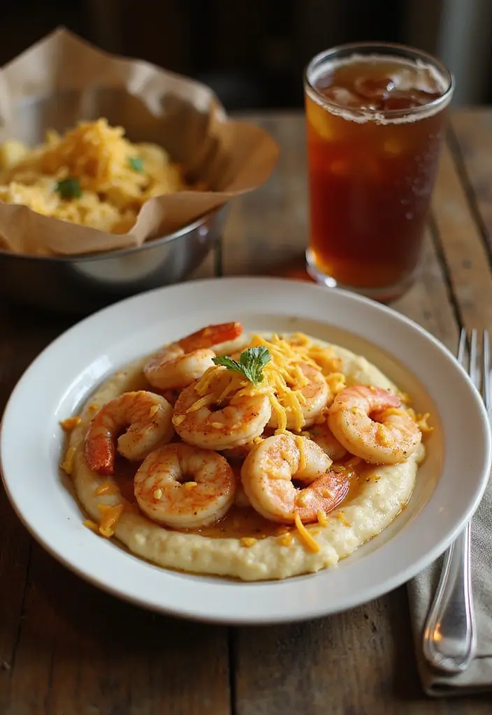 30 One Pot Healthy Meals for Stress-Free Cooking - 18. Shrimp and Grits