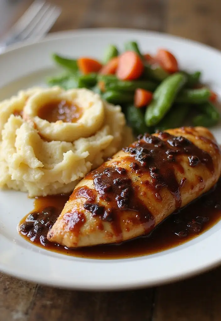 30 One Pot Healthy Meals for Stress-Free Cooking - 23. Balsamic Glazed Chicken