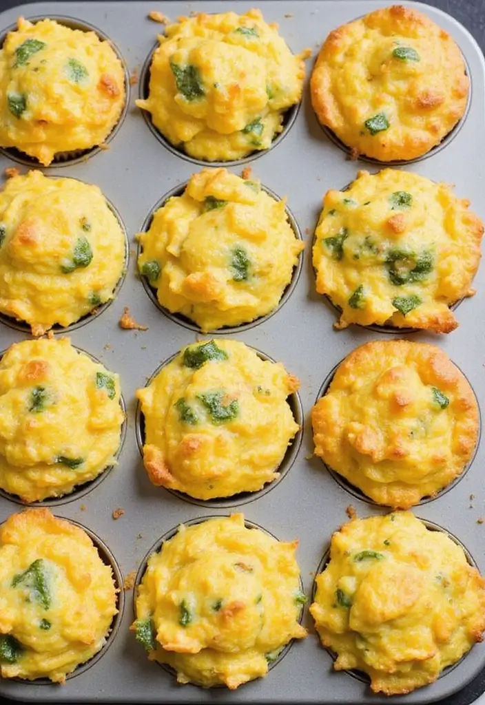 30 Quick & Easy Healthy Meals for Busy People - 14. Egg & Veggie Muffins