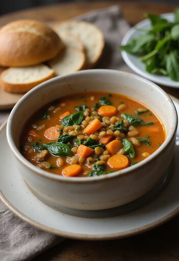 30 Quick & Easy Healthy Meals for Busy People - 5. Lentil Soup