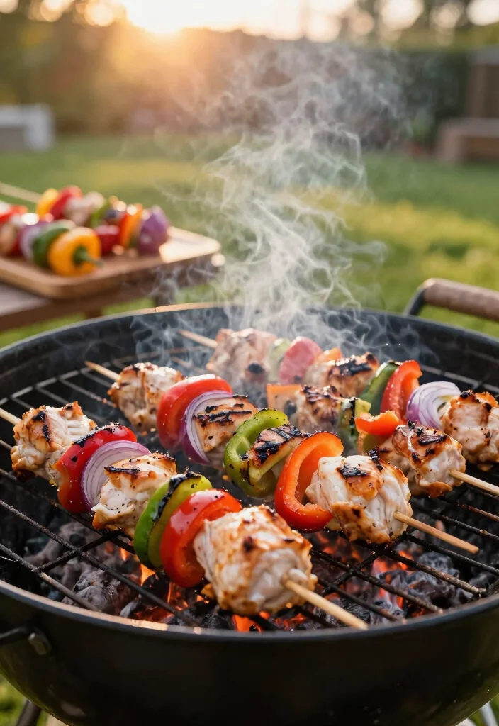 10 BBQ Dinner Recipes for Easy Flavorful Weeknight Meals - 1. BBQ Chicken Skewers