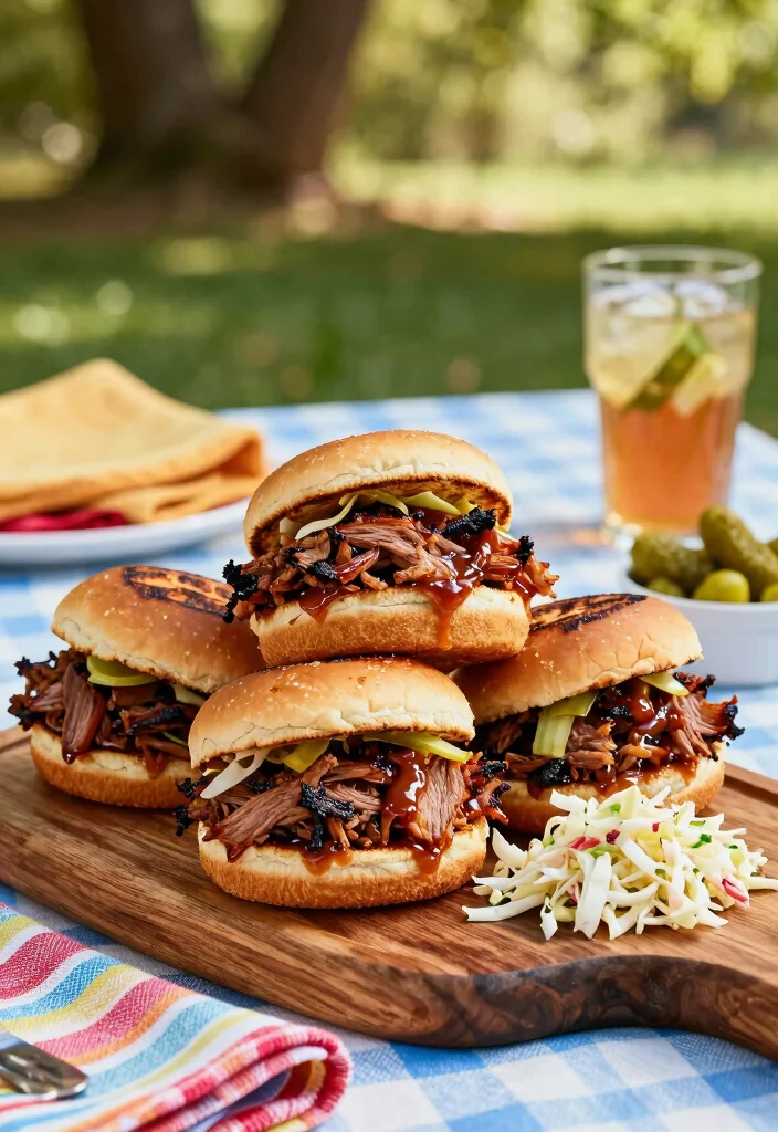 10 BBQ Dinner Recipes for Easy Flavorful Weeknight Meals - 3. Grilled BBQ Pulled Pork Sandwiches