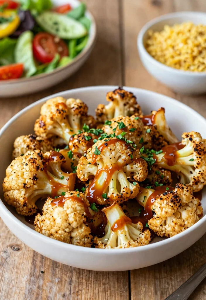 10 BBQ Dinner Recipes for Easy Flavorful Weeknight Meals - 8. BBQ Roasted Cauliflower