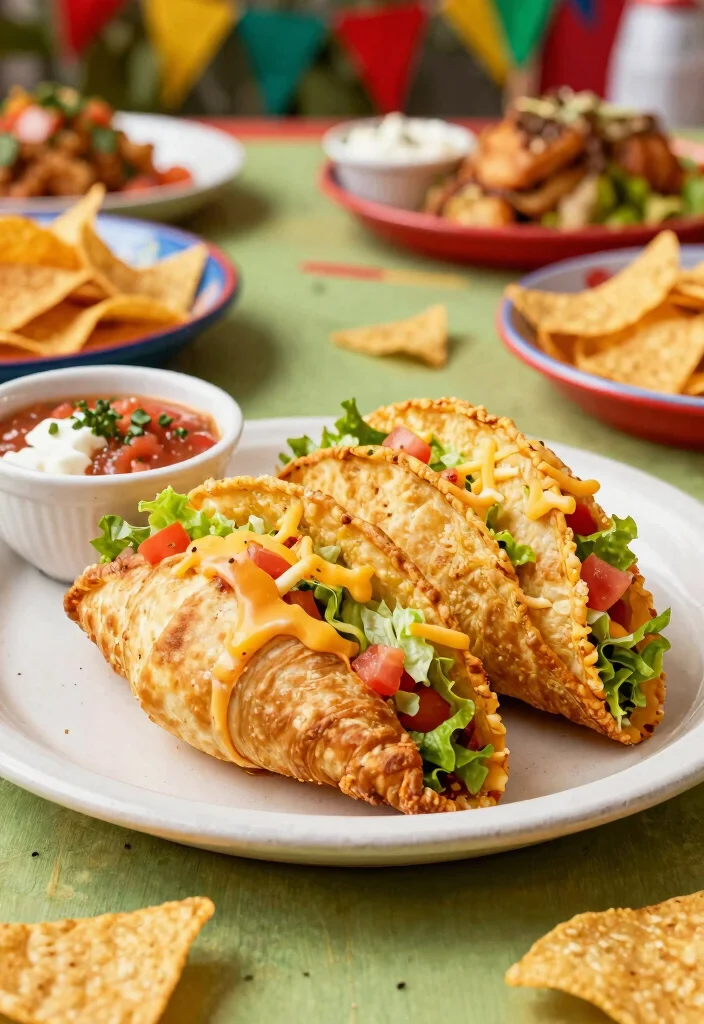 10 Crescent Roll Dinner Recipes for Fast Family-Friendly Meals - 2. Taco Crescent Ring