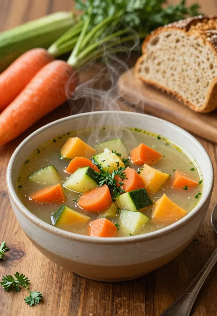 10 GERD-Friendly Vegan Recipes for Gentle Simple Eating - 2. Gentle Vegetable Soup