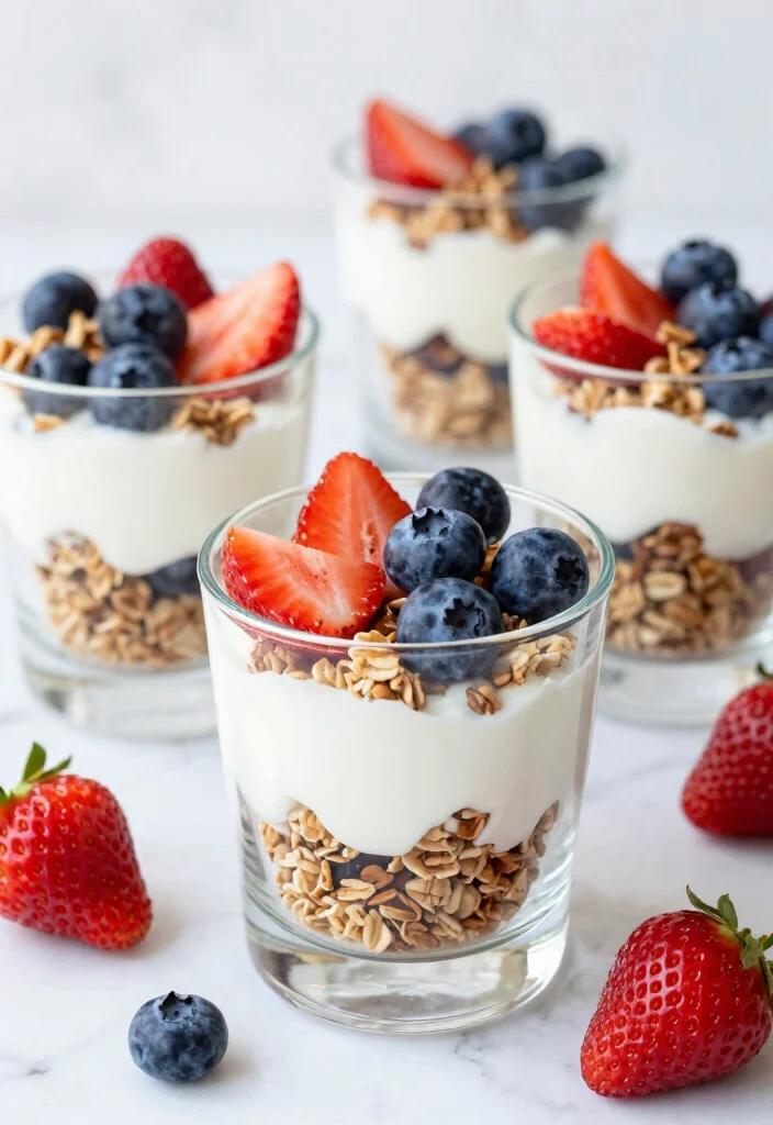 10 High-Protein Dessert Recipes for Light Satisfying Sweets - 2. Greek Yogurt Parfaits